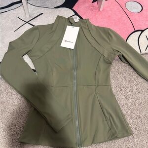 Lululemon Athletica Green Utility Jacket Water-Resistant